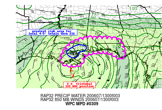Flash flooding possible